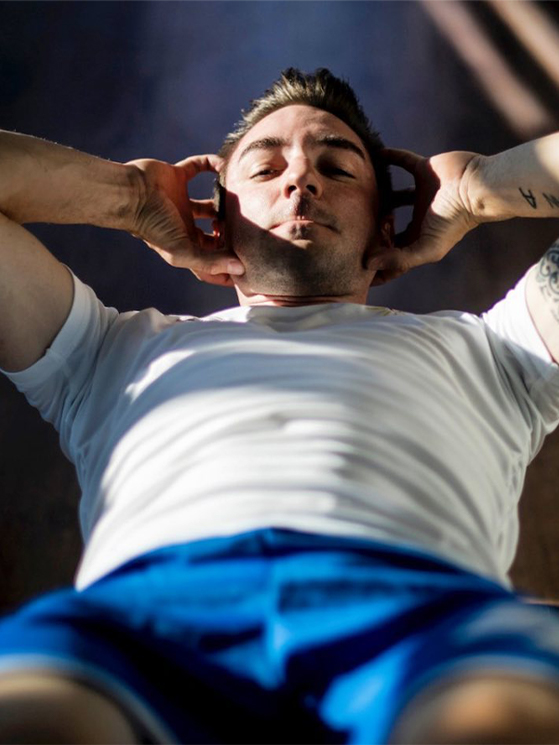 Elia Viviani, palestra (foto Instagram Elia Viviani)