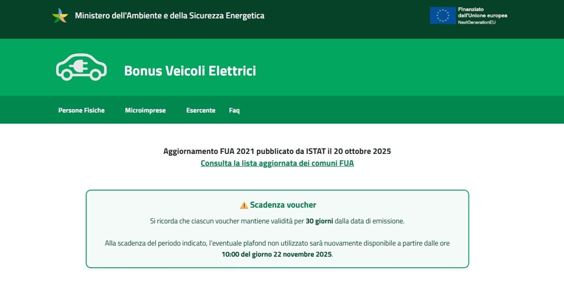 Gli incentivi auto elettriche ripartono sabato 22 novembre