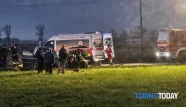 auto esce di strada e si schianta. Morti Alex Bellin di Valperga e Salvatore Sorrentino di Busano, una ragazza ferita