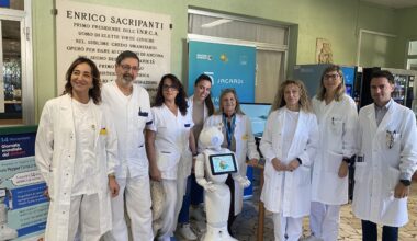all’INRCA il Piatto Sano spiegato dall’équipe di Diabetologia e Malattie Metaboliche con il supporto del robot Pepper