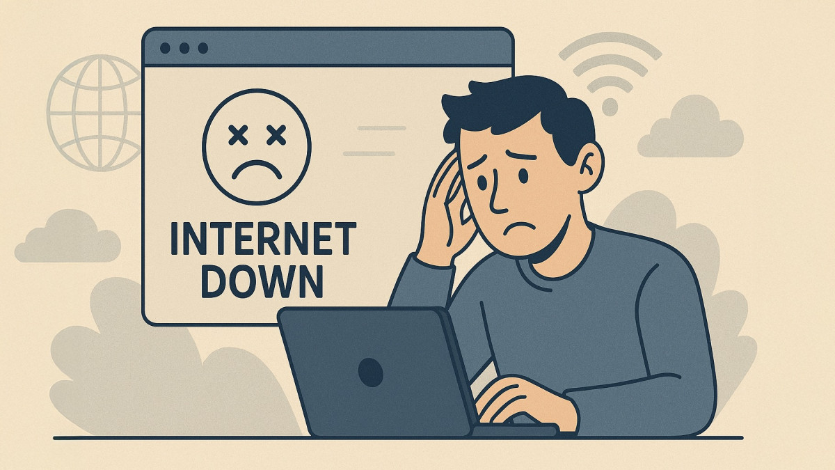 Internet down: Cloudflare trascina giù con sé buona parte del web