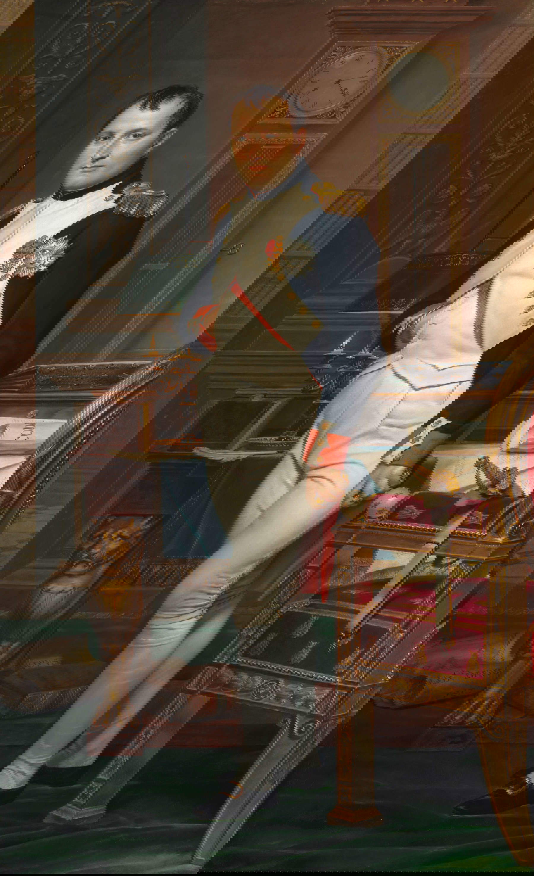 Jacques-Louis David, Napoleone nel suo studio (Washington, National Gallery of Art)