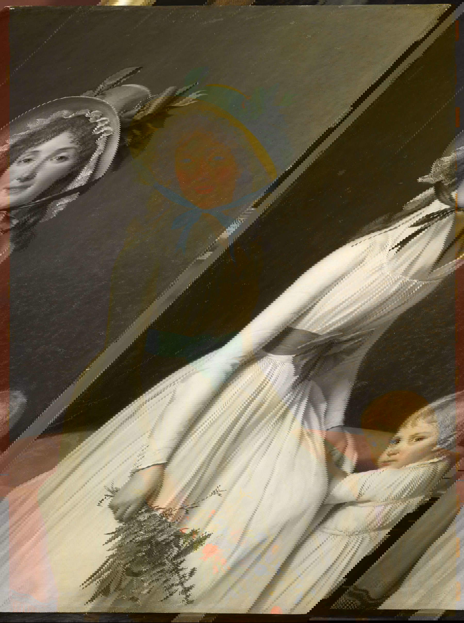 Jacques-Louis David, Ritratto della signora Pierre Sériziat (Parigi, Louvre). Foto: Franck Raux © GrandPalaisRmn