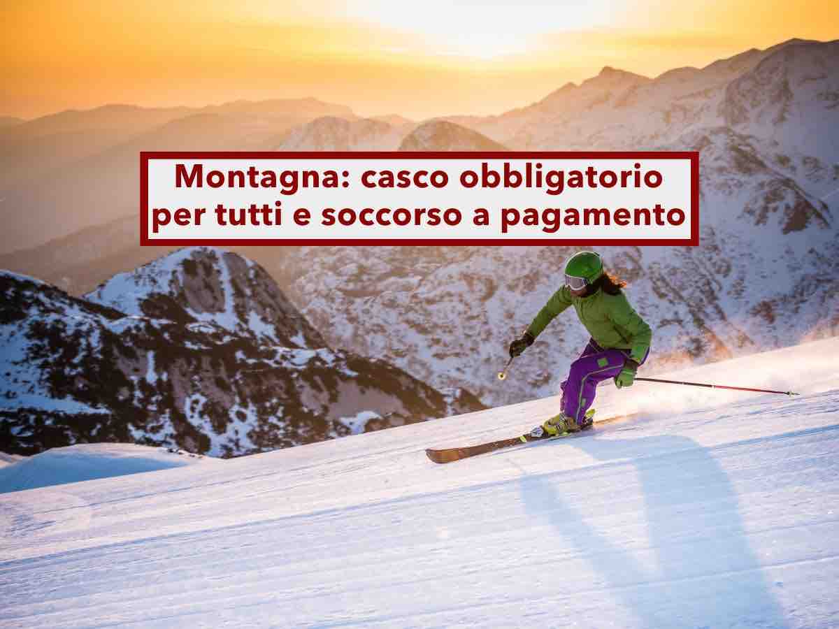 Vacanze in montagna, casco obbligatorio per tutti, assicurazione e soccorso a pagamento se la colpa è tua: ecco le novità - Brocardi.it