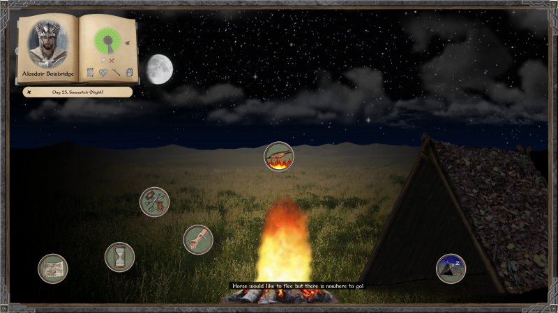 Alcune sezioni di gioco di Knights of Frontier Valley ricordano le vecchie avventure grafiche della LucasArts Alcune sezioni di gioco di Knights of Frontier Valley ricordano le vecchie avventure grafiche della LucasArts