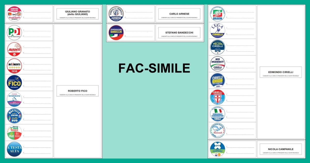 La scheda elettorale