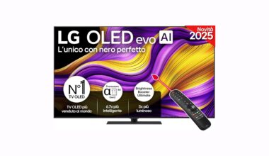 La TV LG OLED G5 da 65" è in sconto a un prezzo assurdo per il Black Friday Amazon