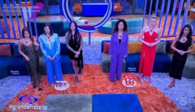 Simona Ventura legge un copione scritto male