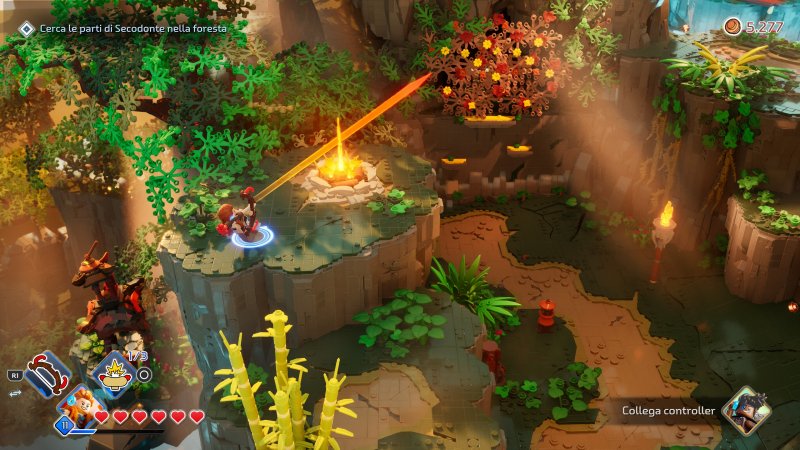 Uno degli scenari di LEGO Horizon Adventures