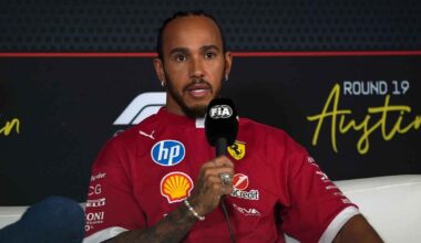 Lewis Hamilton in conferenza stampa