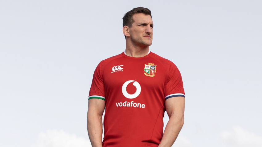 Sam Warburton con la maglia dei Lions per il Tour 2021. PH Twitter