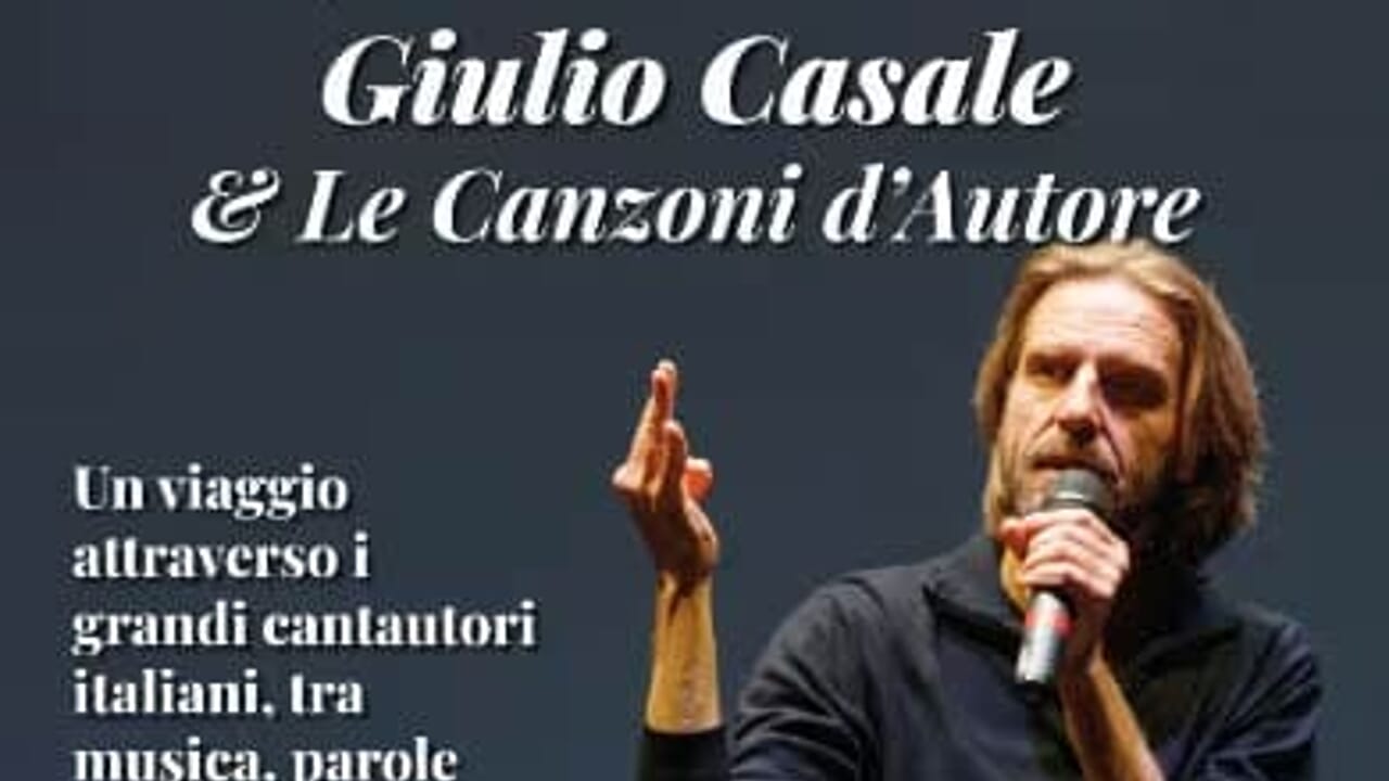 Giulio Casale e la canzone d'autore al palasport di San Martino di Lupari il 14 novembre 2025