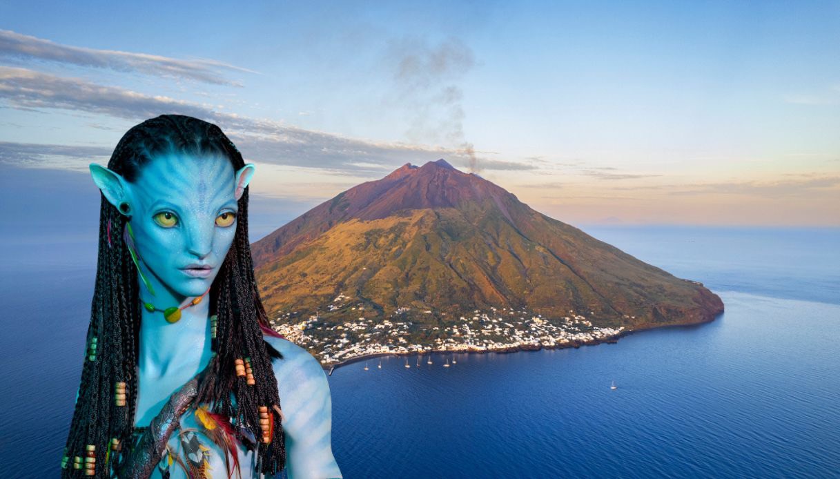 Stromboli si trasforma in Pandora nel nuovo Avatar di James Cameron