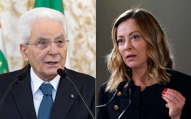 Meloni e Mattarella
