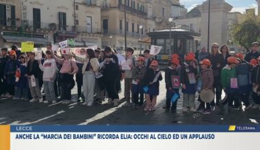 Anche la “Marcia dei bambini” ricorda Elia: occhi al cielo ed un applauso - Telerama News
