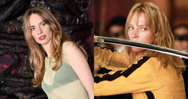 Uma Thurman ha avvertito la figlia Maya Hawke di tenere su le scarpe quando lavora con Quentin Tarantino