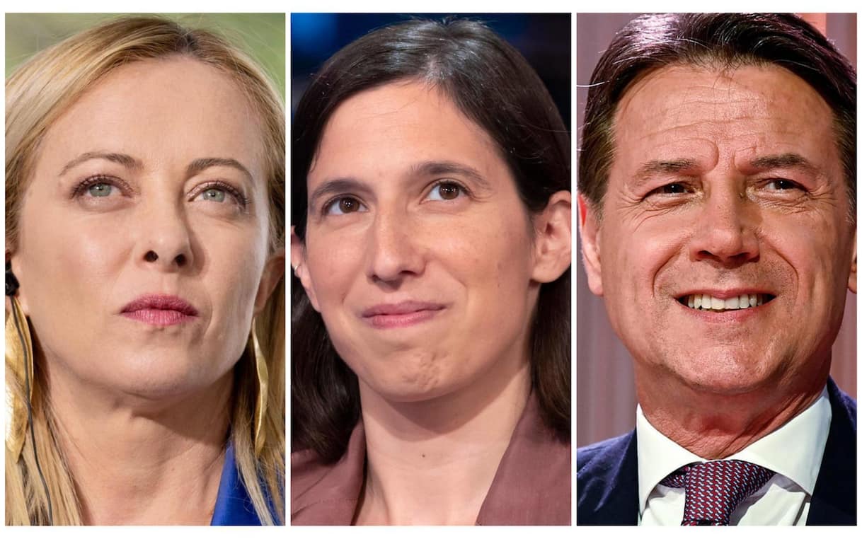 Meloni: 'Pronta a un confronto unico con Schlein e Conte ad Atreju'. Il leader M5s accetta