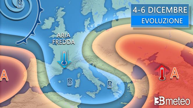 Meteo 4-6 dicembre