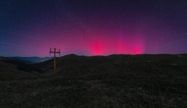 Straordinaria aurora boreale e tempesta geomagnetica stamattina, le foto
