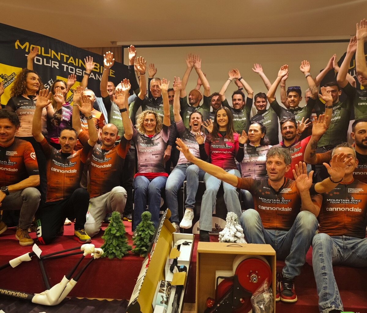 Cannondale MTB Tour Toscana 2026: Svelato il calendario durante la festa finale