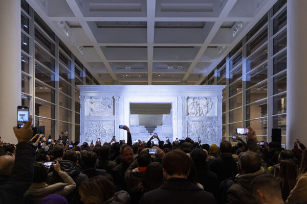 Musei in Musica all'AraPacis. Ph. Monkeys Video Lab Musei in Musica all'AraPacis. Ph. Monkeys Video Lab