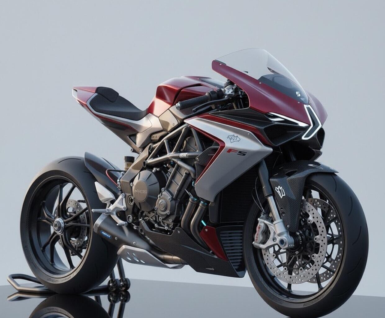 MV Agusta, il 5 cilindri è incredibile: i segreti del motore da 240 CV