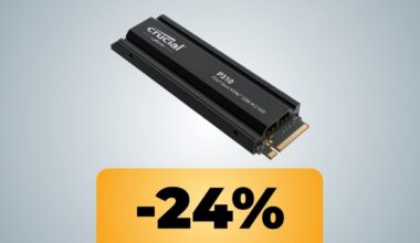 SSD Crucial da ben 2TB, compatibile con PS5, (quasi) al suo minimo storico con le promozioni del Black Friday