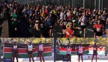 Maratona di New York, 55mila partecipanti alla corsa nella Grande Mela. FOTO