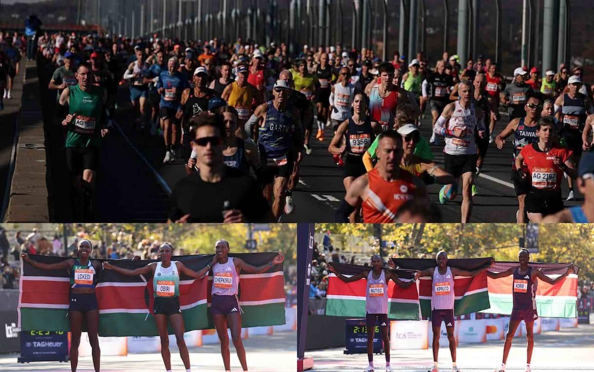 Maratona di New York, 55mila partecipanti alla corsa nella Grande Mela. FOTO