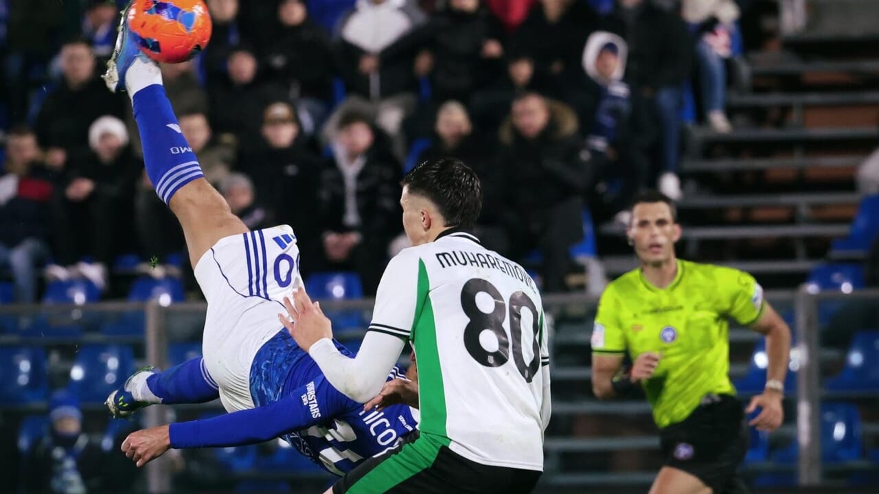 Como subito avanti col Sassuolo: la sblocca Douvikas