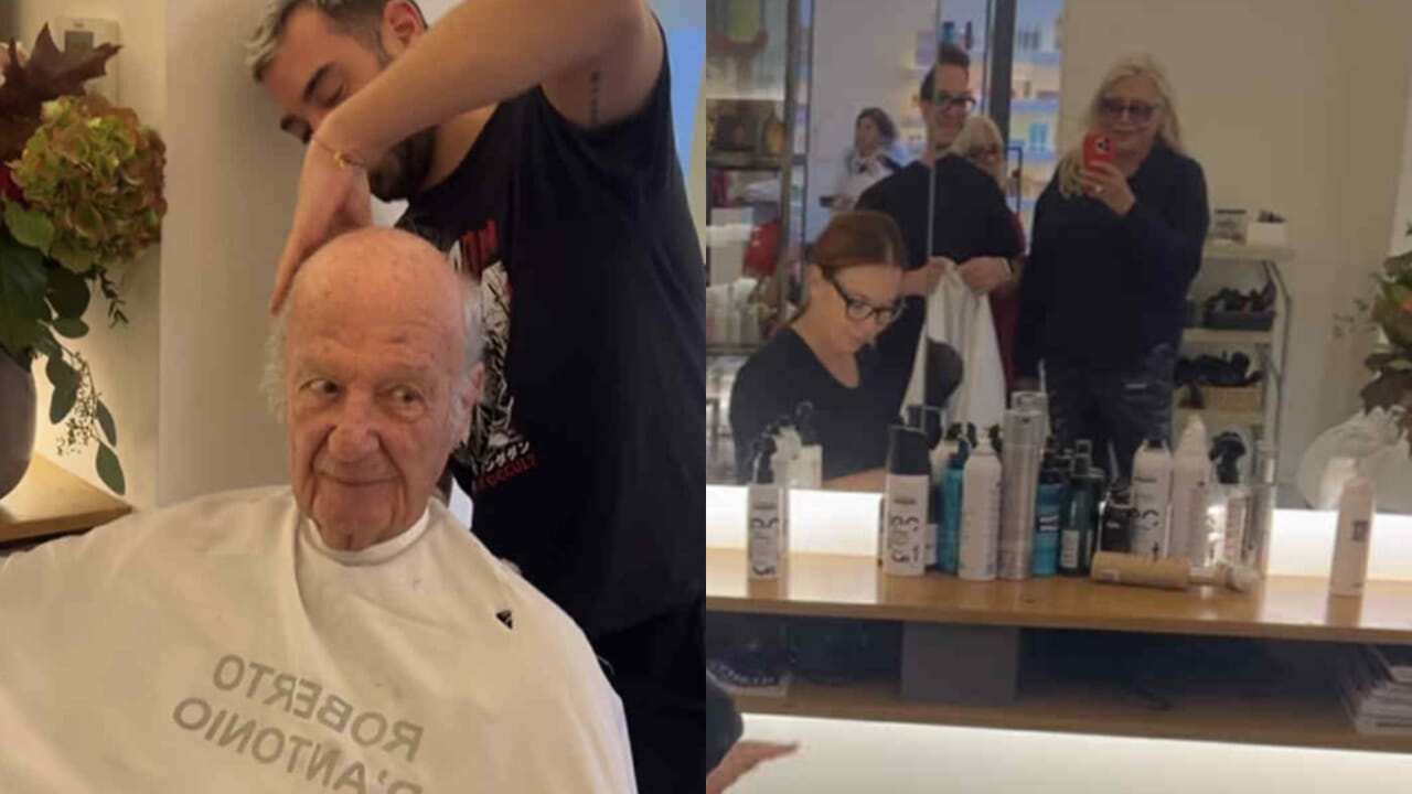 "Ho portato mio marito dal barbiere. Ma a me non mi si fila nessuno". Il video