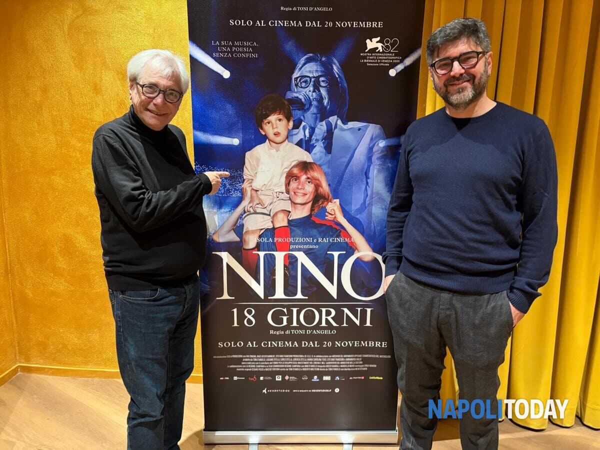 Nino e Toni D'Angelo presentano in anteprima a Napoli Nino 18 giorni foto Antonia Fiorenzano Nino e Toni D'Angelo presentano in anteprima a Napoli Nino 18 giorni foto Antonia Fiorenzano-2