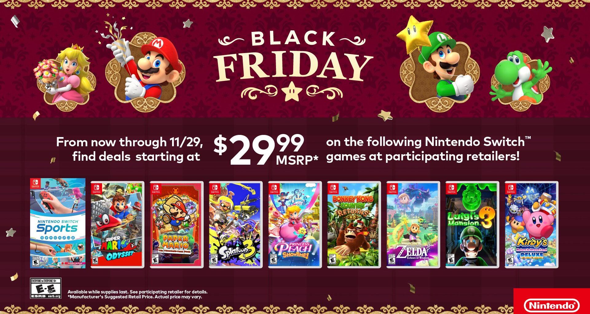 annunciati sconti su Switch 2, giochi e accessori