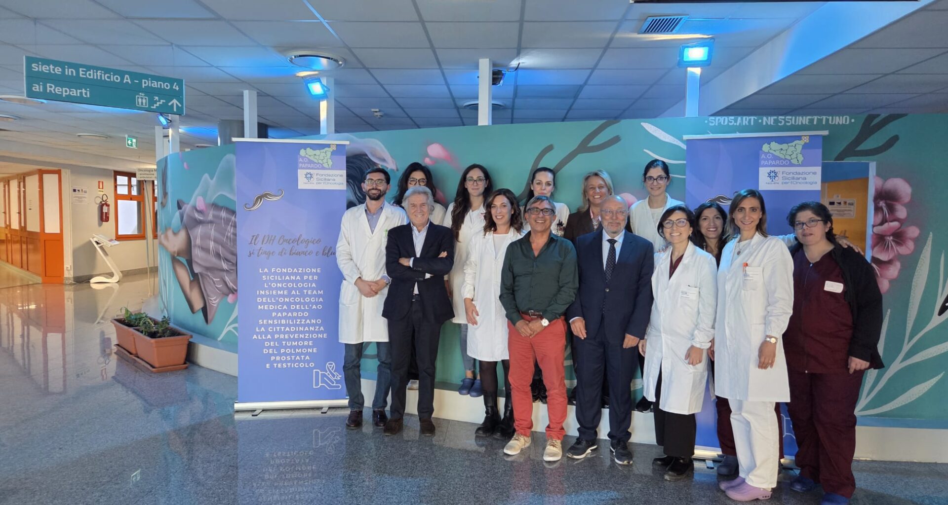 Ospedale Papardo. Il percorso azzurro per la prevenzione dei tumori maschili