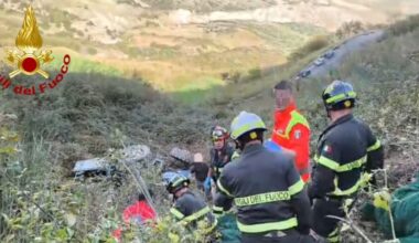 Tragedia nelle campagne tra Pallagorio e Casabona: trattore precipita in un burrone, due morti e un ferito FOTO | VIDEO