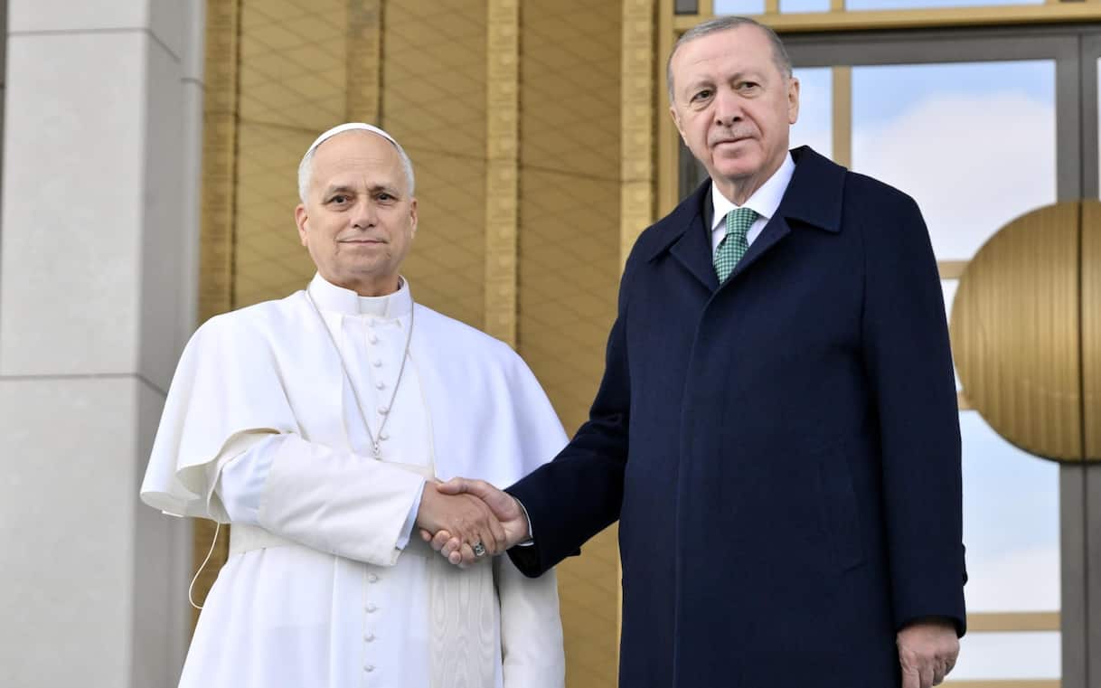 Papa Leone XIV in viaggio apostolico in Turchia, il discorso. VIDEO