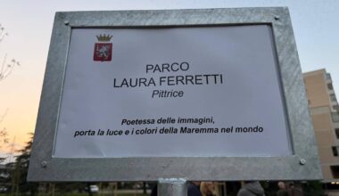 Un parco intitolato a Laura Ferretti: Grosseto omaggia la sua pittrice