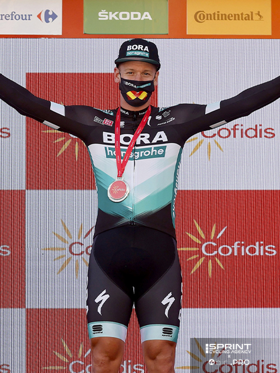 Vuelta Espana 2020, Aguilar de Campoo, Pascal Ackermann