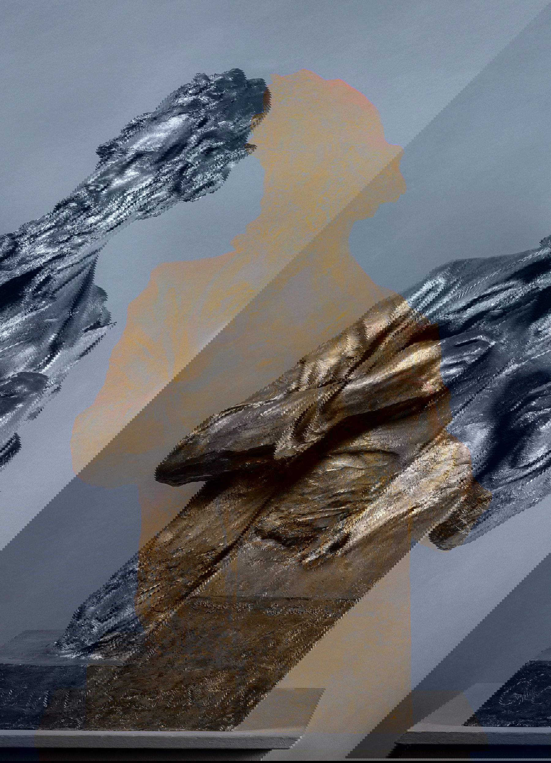 Paul Troubetzkoy, Giovanni Segantini (1896; bronzo, 113 × 72 × 46 cm; Verbania, Museo del Paesaggio) Foto © Francesco Lillo