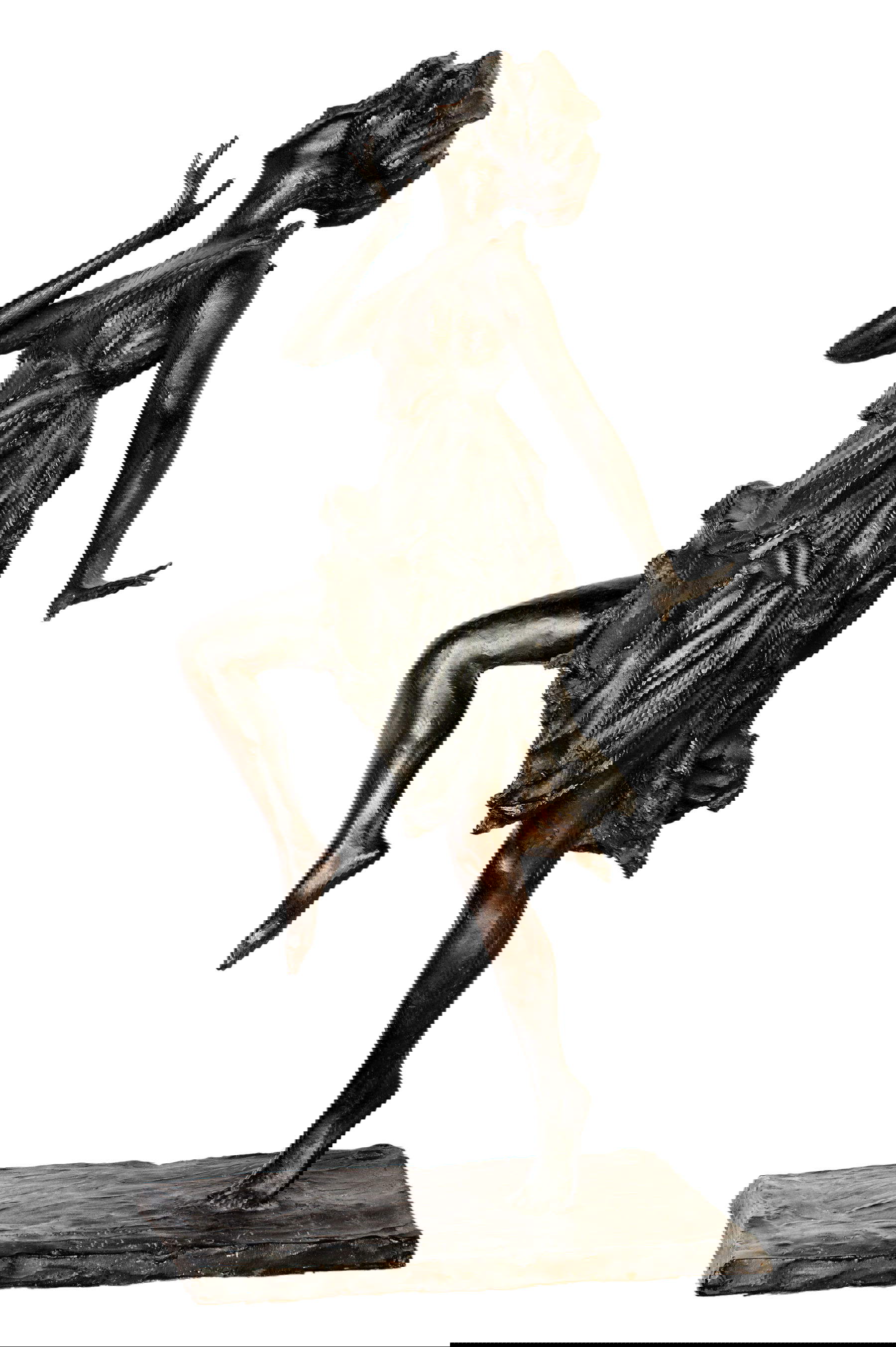 Paul Troubetzkoy, M.lle Svirsky (1909; bronzo, 52 × 23 × 24 cm; Madrid, Museo Sorolla) Foto © Ministerio de Cultura, Susana Vicente Galende