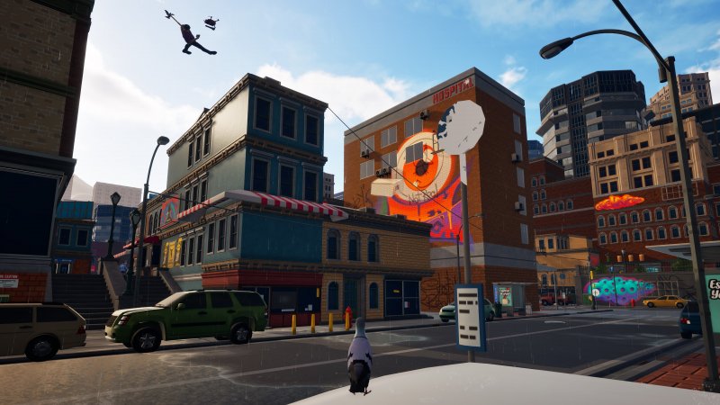 La prospettiva del piccione