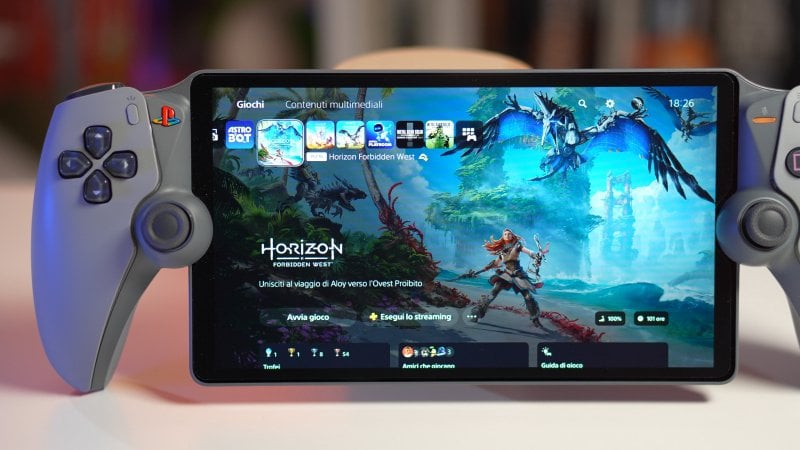 In modalità Remote Play, Portal mostra esattamente ciò che è in esecuzione su PS5