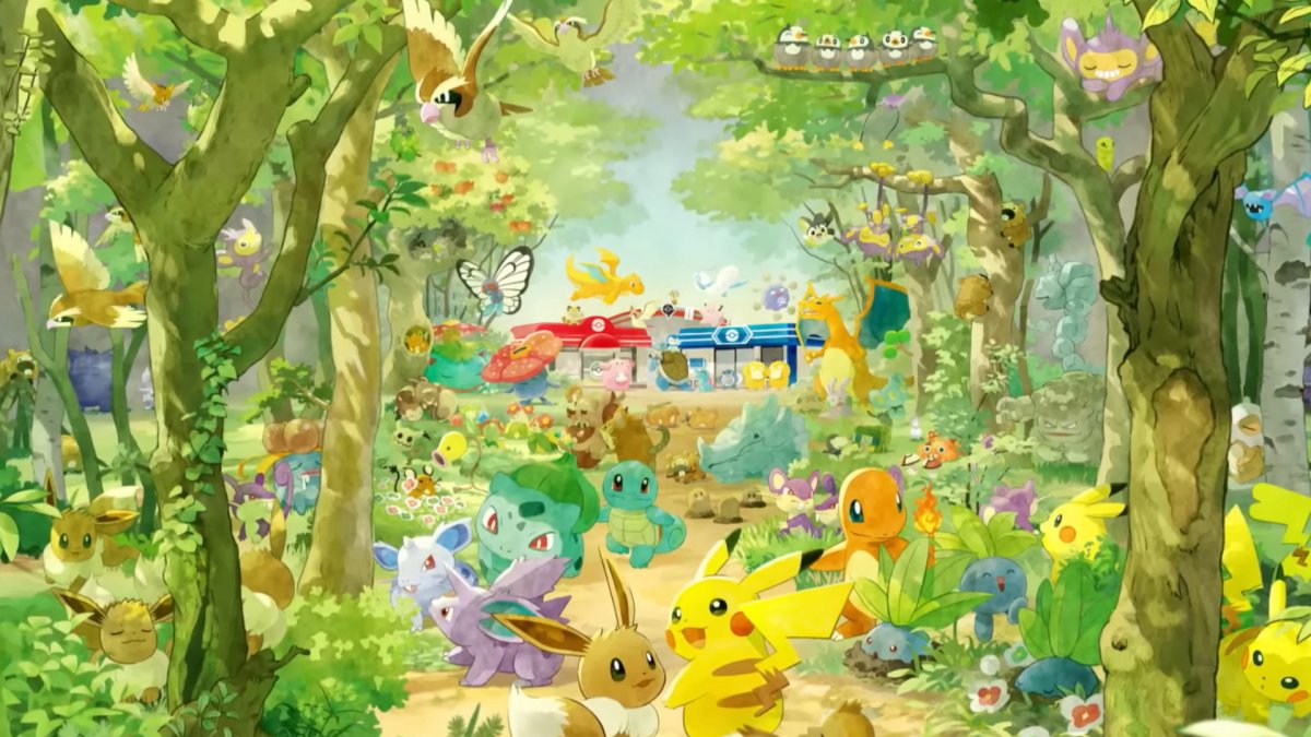 Il PokéPark Kanto si mostra con un trailer: fissata la data di apertura