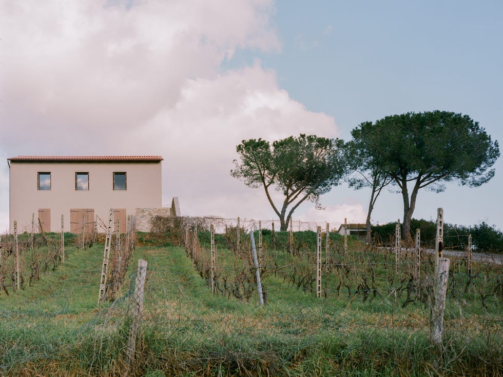 podere nella campagna toscana