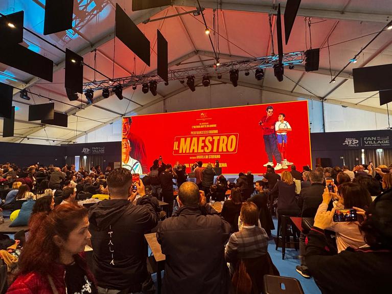 "Il Maestro", con Di Stefano e Favino presentato al Fan Village
