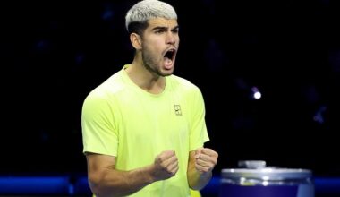Alcaraz Auger - Aliassime semifinale Nitto ATP Finals Torino