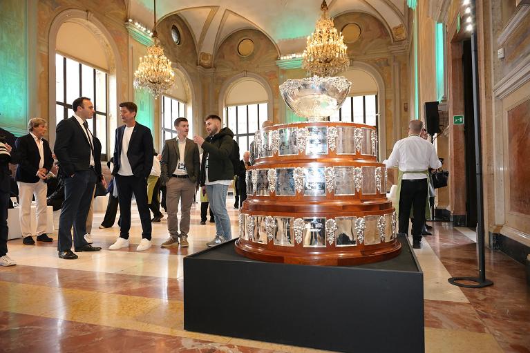 Davis Cup Final 8, le foto del brunch di benvenuto