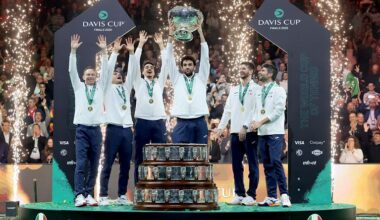 l'Italia chiude al 1° posto per il terzo anno di fila