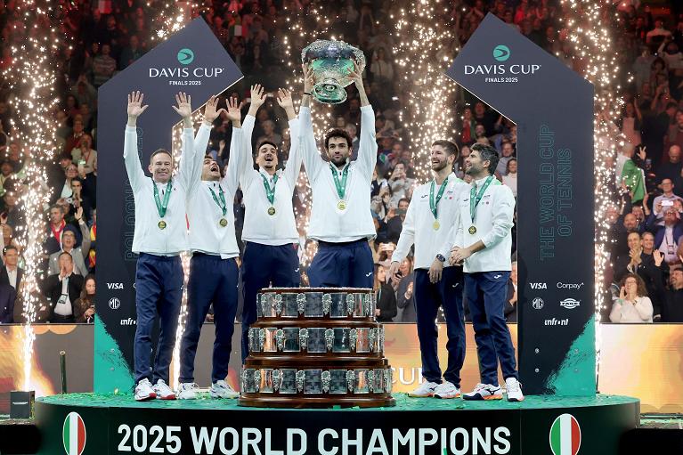 l'Italia chiude al 1° posto per il terzo anno di fila