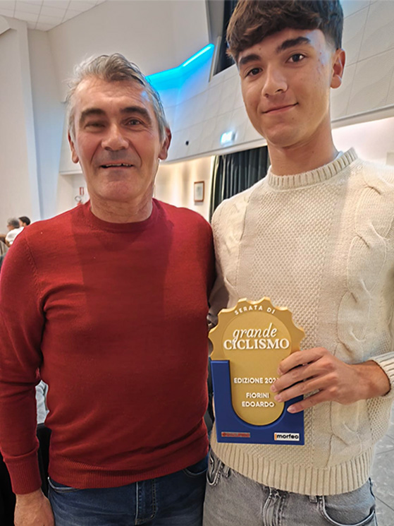 Nella serata di Pesaro, Puerini insieme a Edoardo Fiorini